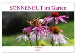 Sonnenhut im Garten (Wandkalender 2024 DIN A2 quer), CALVENDO Monatskalender von Kruse,  Gisela