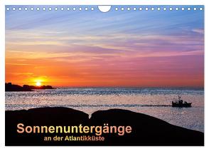 Sonnenuntergänge an der Atlantikküste (Wandkalender 2024 DIN A4 quer), CALVENDO Monatskalender von Benoît,  Etienne