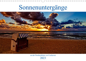 Sonnenuntergänge, an der Nordseeküste vor Cuxhaven (Wandkalender 2023 DIN A3 quer) von / Detlef Thiemann,  DT-Fotografie
