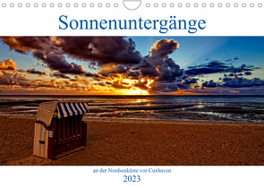 Sonnenuntergänge, an der Nordseeküste vor Cuxhaven (Wandkalender 2023 DIN A4 quer) von / Detlef Thiemann,  DT-Fotografie