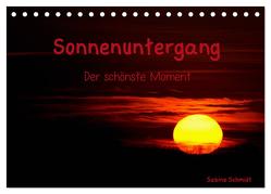 Sonnenuntergang (Tischkalender 2024 DIN A5 quer), CALVENDO Monatskalender von Schmidt,  Sabine
