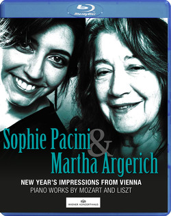 Sophie Pacini & Martha Argerich von Argerich,  Martha, Liszt,  Franz, Mozart,  Wolfgang Amadeus, Pacini,  Sophie