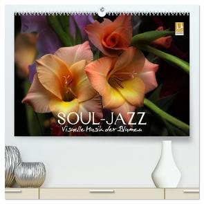 Soul-Jazz – Visuelle Musik der Blumen (hochwertiger Premium Wandkalender 2024 DIN A2 quer), Kunstdruck in Hochglanz von Photon (Veronika Verenin),  Vronja