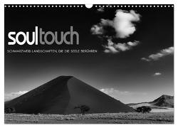Soultouch – Schwarzweiß Landschaften, die die Seele berühren (Wandkalender 2024 DIN A3 quer), CALVENDO Monatskalender von Feiner,  Denis