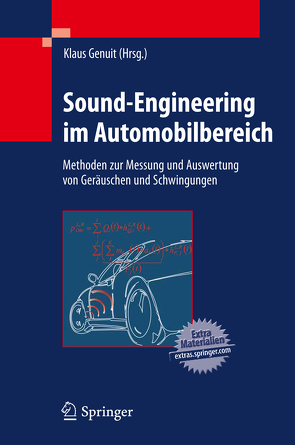 Sound-Engineering im Automobilbereich von Genuit,  Klaus