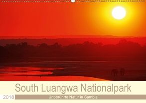 South Luangwa Nationalpark (Wandkalender 2018 DIN A2 quer) von Woyke,  Wibke
