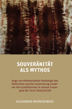 Souveränität als Mythos von Mionskowski,  Alexander
