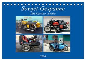 Sowjet-Gespanne – IZH Klassiker in Kuba (Tischkalender 2024 DIN A5 quer), CALVENDO Monatskalender von von Loewis of Menar,  Henning