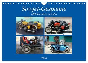 Sowjet-Gespanne – IZH Klassiker in Kuba (Wandkalender 2024 DIN A4 quer), CALVENDO Monatskalender von von Loewis of Menar,  Henning