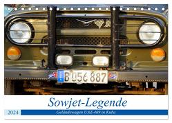 Sowjet-Legende – Der Geländewagen UAZ-469 in Kuba (Tischkalender 2024 DIN A5 quer), CALVENDO Monatskalender von von Loewis of Menar,  Henning