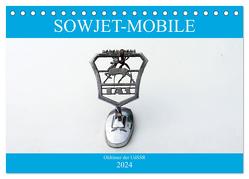 Sowjet-Mobile – Oldtimer der UdSSR (Tischkalender 2024 DIN A5 quer), CALVENDO Monatskalender von von Loewis of Menar,  Henning