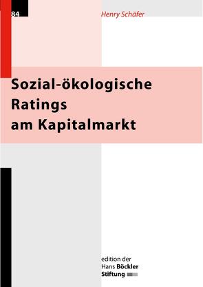 Sozial-ökologische Ratings am Kapitalmarkt von Preller,  Elisabeth, Schäfer,  Henry