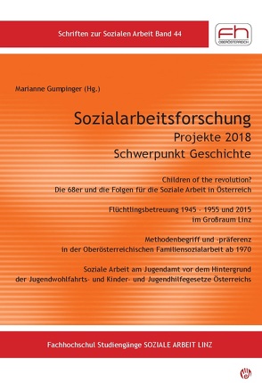 Sozialarbeitsforschung Projekte 2018 von Gumpinger,  Marianne