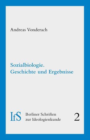 Sozialbiologie von Vonderach,  Andreas
