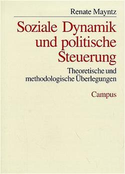 Soziale Dynamik und politische Steuerung von Mayntz,  Renate