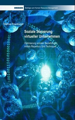 Soziale Steuerung virtueller Unternehmen von Lang,  Rainhart, Rosenberger,  Matthias