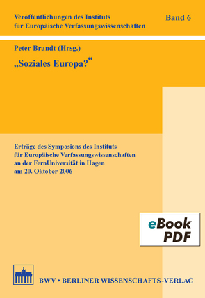 „Soziales Europa?“ von Brandt,  Peter