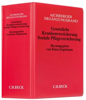 Sozialgesetzbuch Ergänzungsband von Engelmann,  Klaus