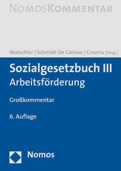 Sozialgesetzbuch III von Coseriu,  Pablo, Mutschler,  Bernd, Schmidt-De Caluwe,  Reimund