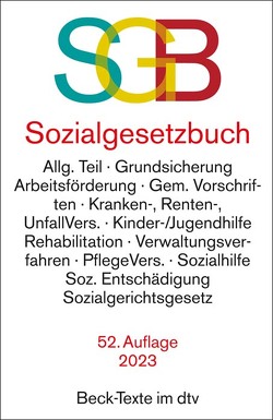 Sozialgesetzbuch mit Sozialgerichtsgesetz