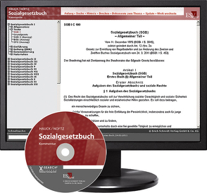 Sozialgesetzbuch (SGB) I: Allgemeiner Teil – bei Kombibezug Print und CD-ROM von Becker,  Ulrich, Hauck,  Karl, Häusler,  Bernd, Häusler,  Jutta, Hochheim,  Danny, Just (geb. Fastabend),  Katrin, Knecht,  Matthias, Moll,  Bert, Noftz,  Wolfgang, Oppermann,  Dagmar, Rolfs,  Christian, Ross,  Friso, Sichert,  Markus, Steinbach,  Robert