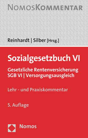 Sozialgesetzbuch VI von Reinhardt,  Helmut, Silber,  Wolfgang