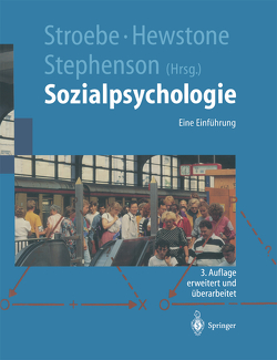 Sozialpsychologie von Hammer-Hewstone,  C., Herbrechter,  S., Hewstone,  Miles, Stephenson,  Geoffrey M., Stroebe,  Wolfgang