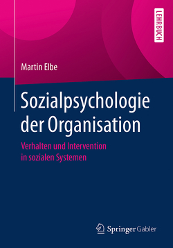 Sozialpsychologie der Organisation von Elbe,  Martin