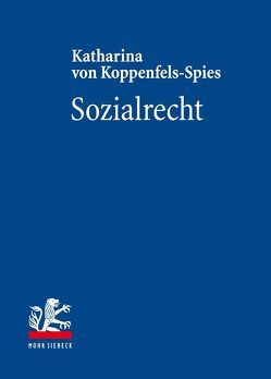 Sozialrecht von von Koppenfels-Spies,  Katharina