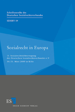 Sozialrecht in Europa von Eichenhofer,  Eberhard
