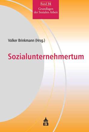 Sozialunternehmertum von Brinkmann,  Volker