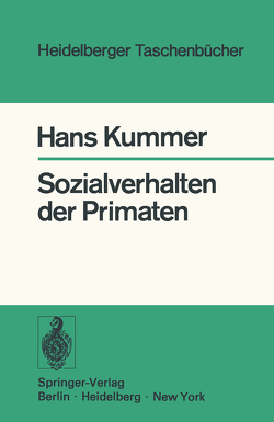 Sozialverhalten der Primaten von Kummer,  H., Sousa Ferreira,  K. de