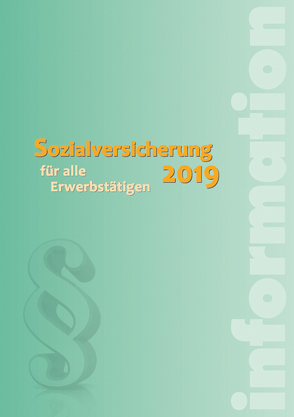 Sozialversicherung 2019 von Höfer,  Alexander, Seidl,  Wolfgang, Tschuffer,  Paul