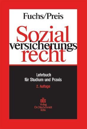 Sozialversicherungsrecht von Fuchs,  Maximilian, Preis,  Ulrich
