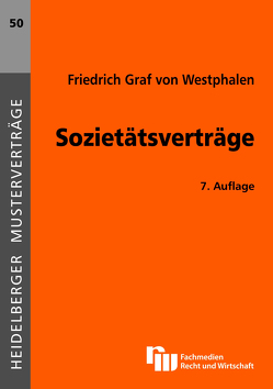 Sozietätsverträge von Westphalen,  Friedrich