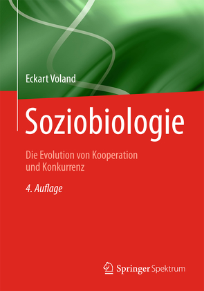 Soziobiologie von Voland,  Eckart
