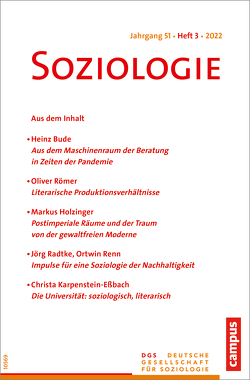Soziologie 03/2022 von Baecker,  Dirk