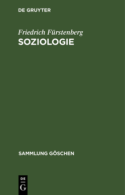 Soziologie von Fürstenberg,  Friedrich