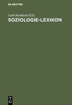 Soziologie-Lexikon von Lamnek,  Siegfried, Recker,  Helga, Reinhold,  Gerd