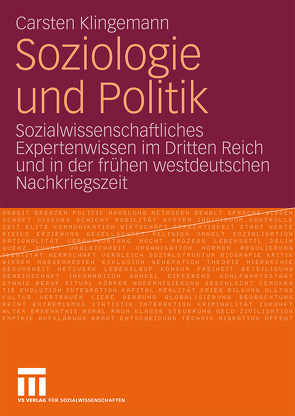 Soziologie und Politik von Klingemann,  Carsten
