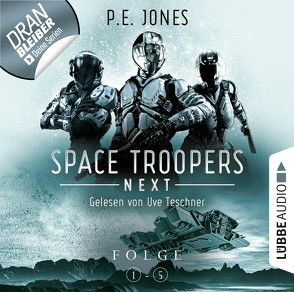 Space Troopers Next – Sammelband: Folgen 1-5 von Jones,  P. E., Teschner,  Uve