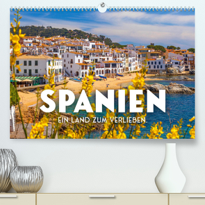 Spanien – ein Land zum Verlieben. (Premium, hochwertiger DIN A2 Wandkalender 2023, Kunstdruck in Hochglanz) von SF