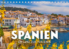 Spanien – ein Land zum Verlieben. (Tischkalender 2023 DIN A5 quer) von SF