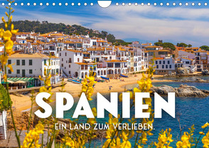 Spanien – ein Land zum Verlieben. (Wandkalender 2023 DIN A4 quer) von SF