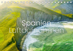 Spanien Luftaufnahmen (Tischkalender 2024 DIN A5 quer), CALVENDO Monatskalender von Monkey,  Happy