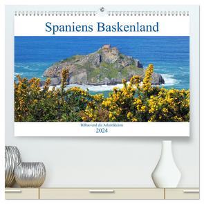 Spaniens Baskenland (hochwertiger Premium Wandkalender 2024 DIN A2 quer), Kunstdruck in Hochglanz von gro,  gro