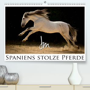 Spaniens stolze PferdeAT-Version (Premium, hochwertiger DIN A2 Wandkalender 2021, Kunstdruck in Hochglanz) von Moll,  Julia