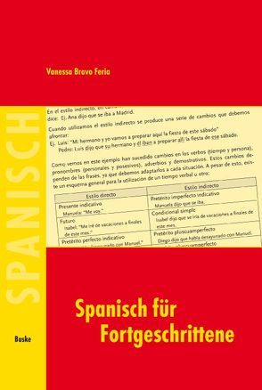 Spanisch für Fortgeschrittene von Bravo Feria,  Vanessa