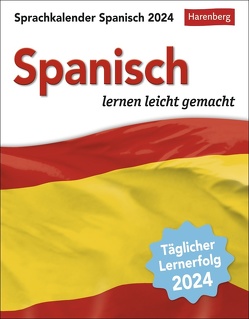 Spanisch Sprachkalender 2024 von Steffen Butz,  Sylvia Rivero Crespo