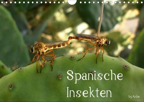Spanische Insekten (Posterbuch DIN A4 quer) von AnBe,  by